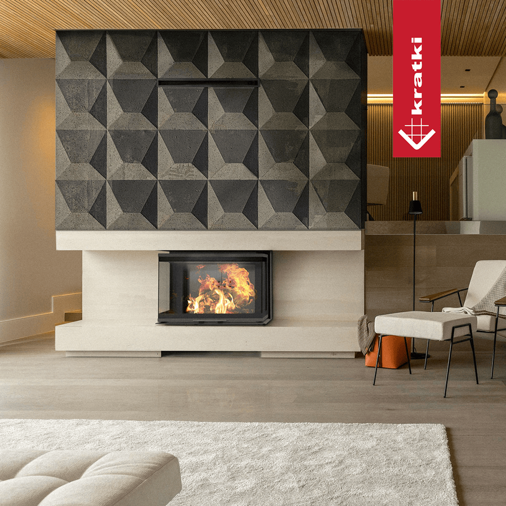 RECUPERADOR LENHA AR 3 FACES KRATKI NBC 800/400 Ø200 10 KW - Image 2