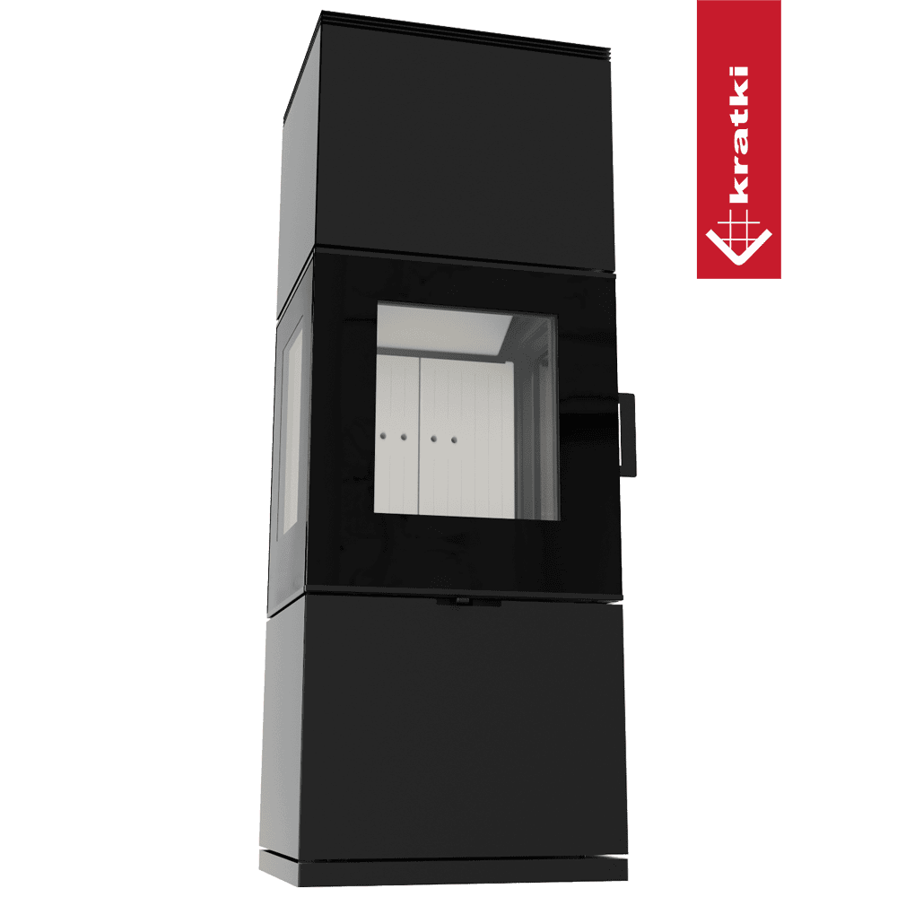 SALAMANDRA LENHA KRATKI INGA Ø150 8KW - Image 2
