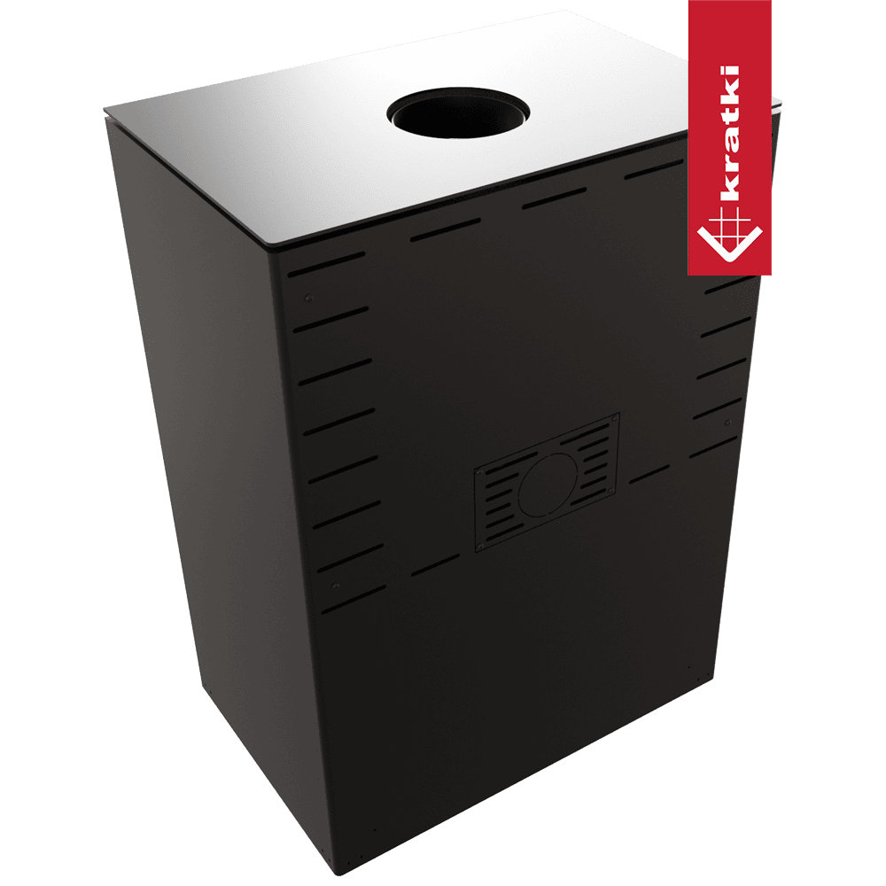 RECUPERADOR LENHA MODULAR KRATKI KARI 80 W Ø180 12KW C/ BASE - Image 4