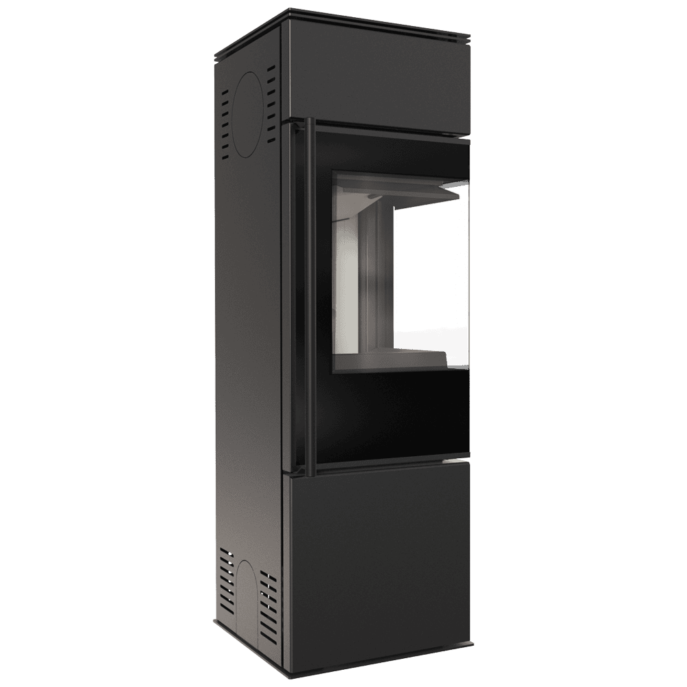 SALAMANDRA LENHA CANTO DIREITO KRATKI REN S Ø150 7.3KW