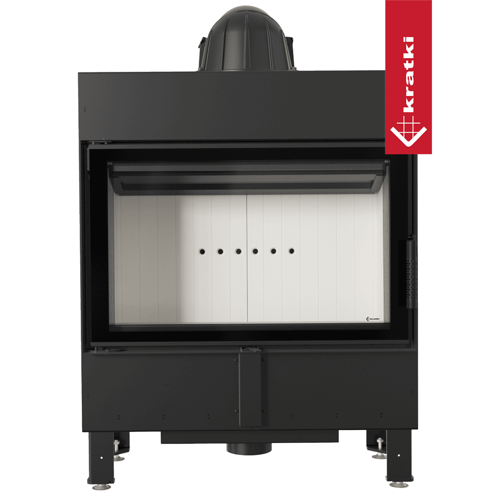 RECUPERADOR LENHA AR KRATKI LUCY 14 SLIM Ø160 10KW - Image 3