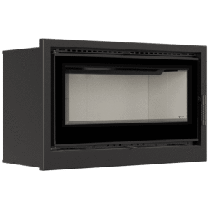 RECUPERADOR LENHA AR VENTILADO KRATKI ARKE 95 C/ ARO Ø200 14 KW