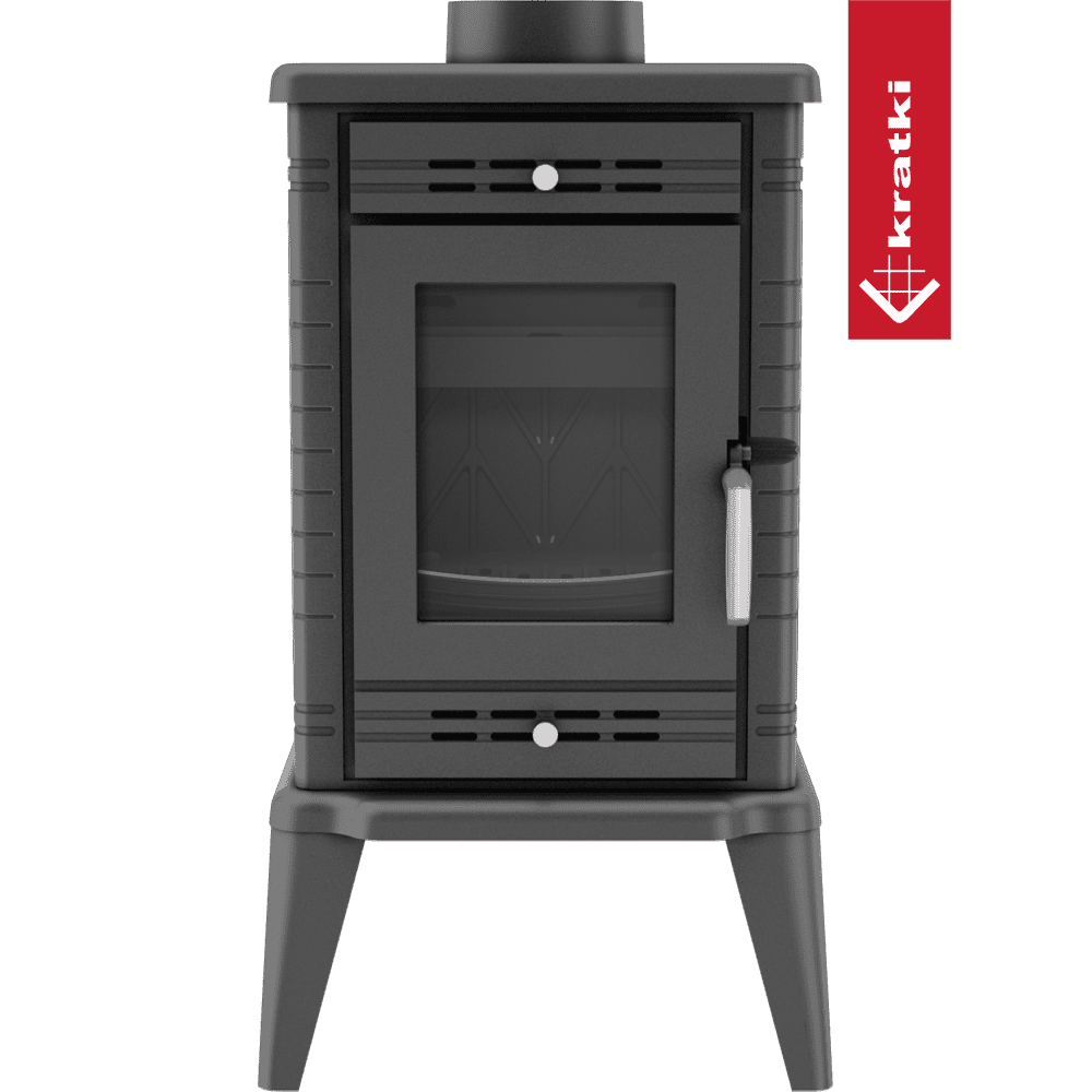 SALAMANDRA LENHA KRATKI KOZA K10 Ø150 9.5KW - Image 3