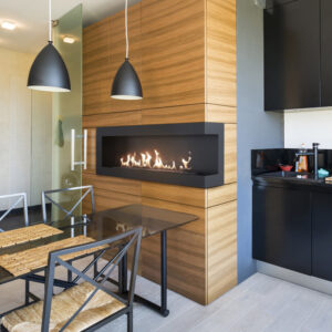 LAREIRA BIOETANOL ENCASTRE CANTO DIREITO KRATKI DELTA 1200