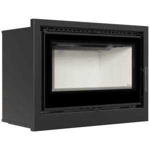 RECUPERADOR LENHA AR VENTILADO KRATKI ARKE 80 C/ ARO Ø200 12 KW