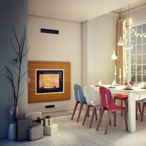 RECUPERADOR LENHA IDRO KRATKI AMELIA 30 DECO Ø220 15KW