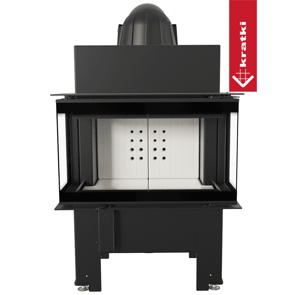 RECUPERADOR LENHA AR 3 FACES KRATKI NBC BSL 680/280 Ø160 7KW - Image 5