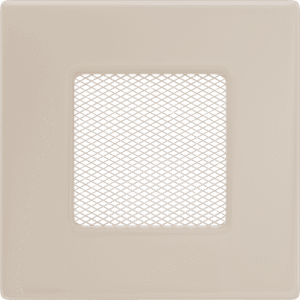 GRELHA VENTILAÇÃO P/LAREIRA CREME 11x11CM