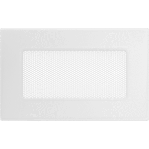 GRELHA VENTILAÇÃO P/LAREIRA BRANCA 11x17CM