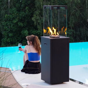 AQUECEDOR GÁS GP MANUAL KRATKI PATIO SLC 37MBAR PRETO