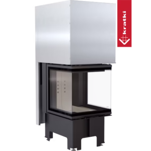 RECUPERADOR LENHA AR 3 FACES KRATKI NBC 500/500 Ø200 8KW