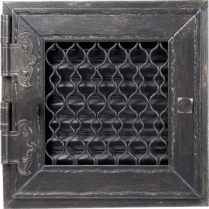GRELHA VENTILAÇÃO DECOR RUSTICA ANTIGA 19.50X19.50 CM