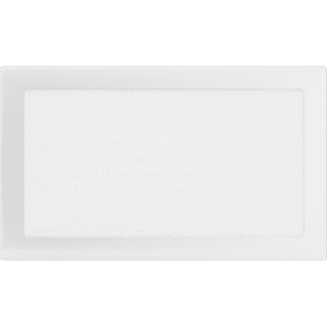 GRELHA VENTILAÇÃO P/LAREIRA BRANCA 22x37CM