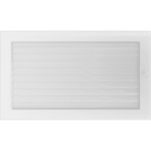 GRELHA VENTILAÇÃO P/LAREIRA C/ PERSIANA BRANCA 22x37CM