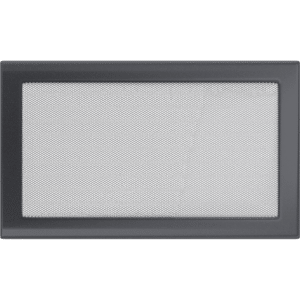 GRELHA VENTILAÇÃO P/LAREIRA GRAFITE 22x37CM