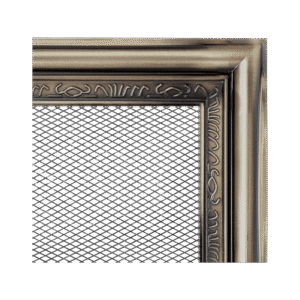 GRELHA VENTILAÇÃO PARA LAREIRA RUSTICA 17x17CM