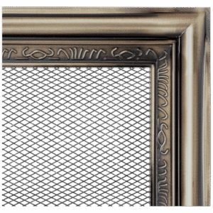 GRELHA VENTILAÇÃO PARA LAREIRA RUSTICA 17x30CM