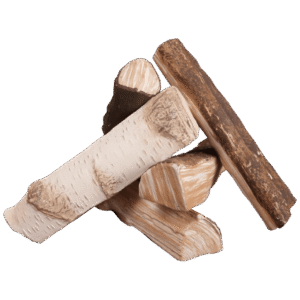 KRATKI ACESSÓRIO BIOETANOL MADEIRA CERAMICA MIX 5 PÇS