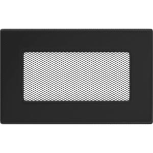 GRELHA VENTILAÇÃO P/LAREIRA PRETA 11x17CM