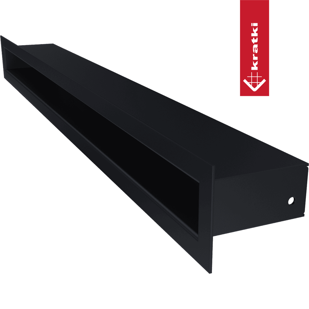 GRELHA DE VENTILAÇÃO PARA LAREIRA TUNEL GRAFITE 6X60CM - Image 2