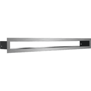 GRELHA DE VENTILAÇÃO PARA LAREIRA TUNEL INOX 6X60CM