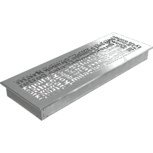 GRELHA VENTILAÇÃO PARA LAREIRA ABC INOX 17X49CM