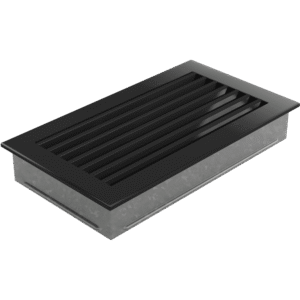 GRELHA VENTILAÇÃO FRESH PRETA 17X30CM