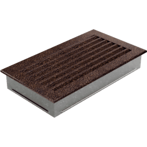 GRELHA VENTILAÇÃO FRESH COBRE 17X30CM