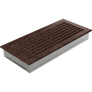 GRELHA VENTILAÇÃO FRESH COBRE 17X37CM