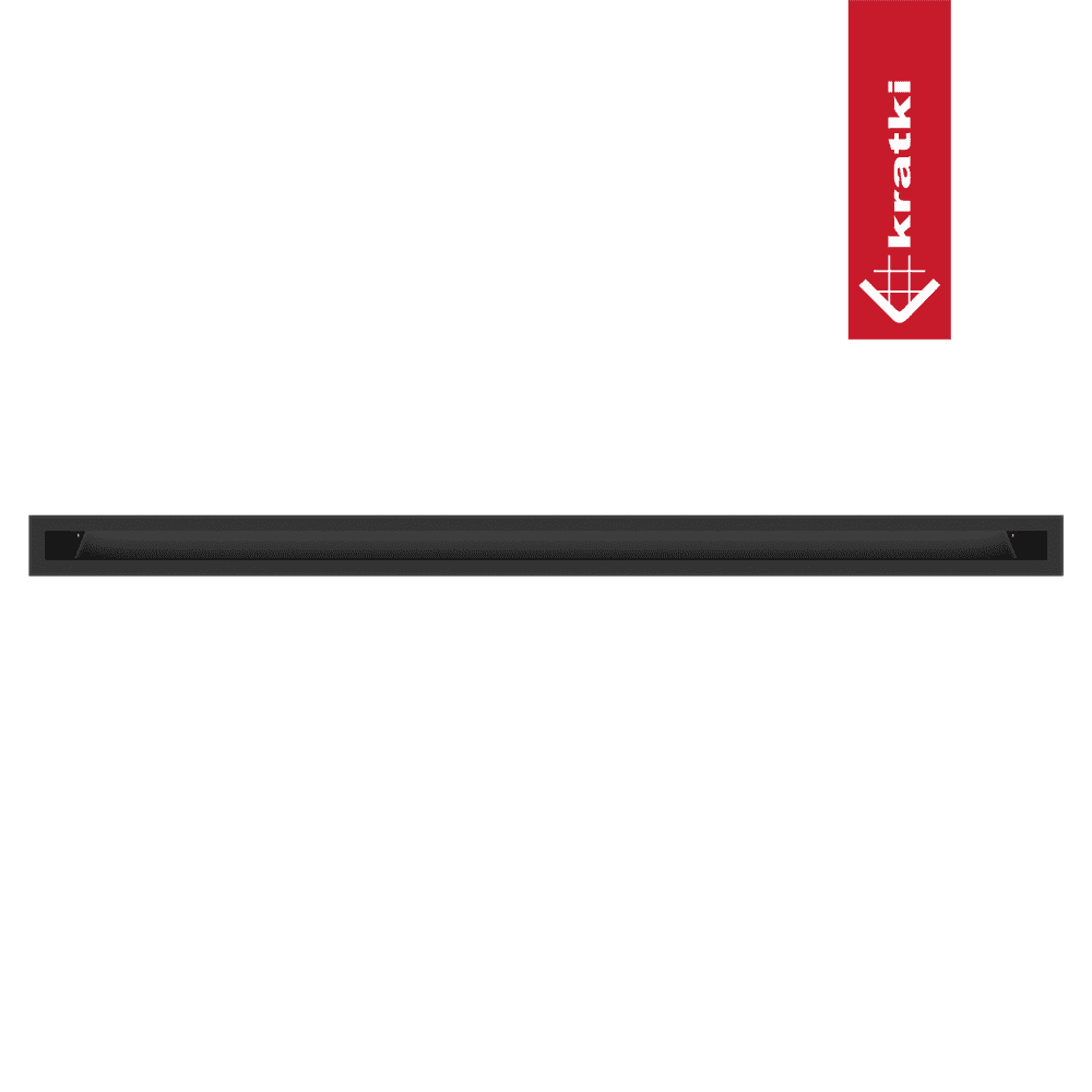 GRELHA VENTILAÇÃO PARA LAREIRA LUFT GRAFITE 6X100CM 45S - Image 2