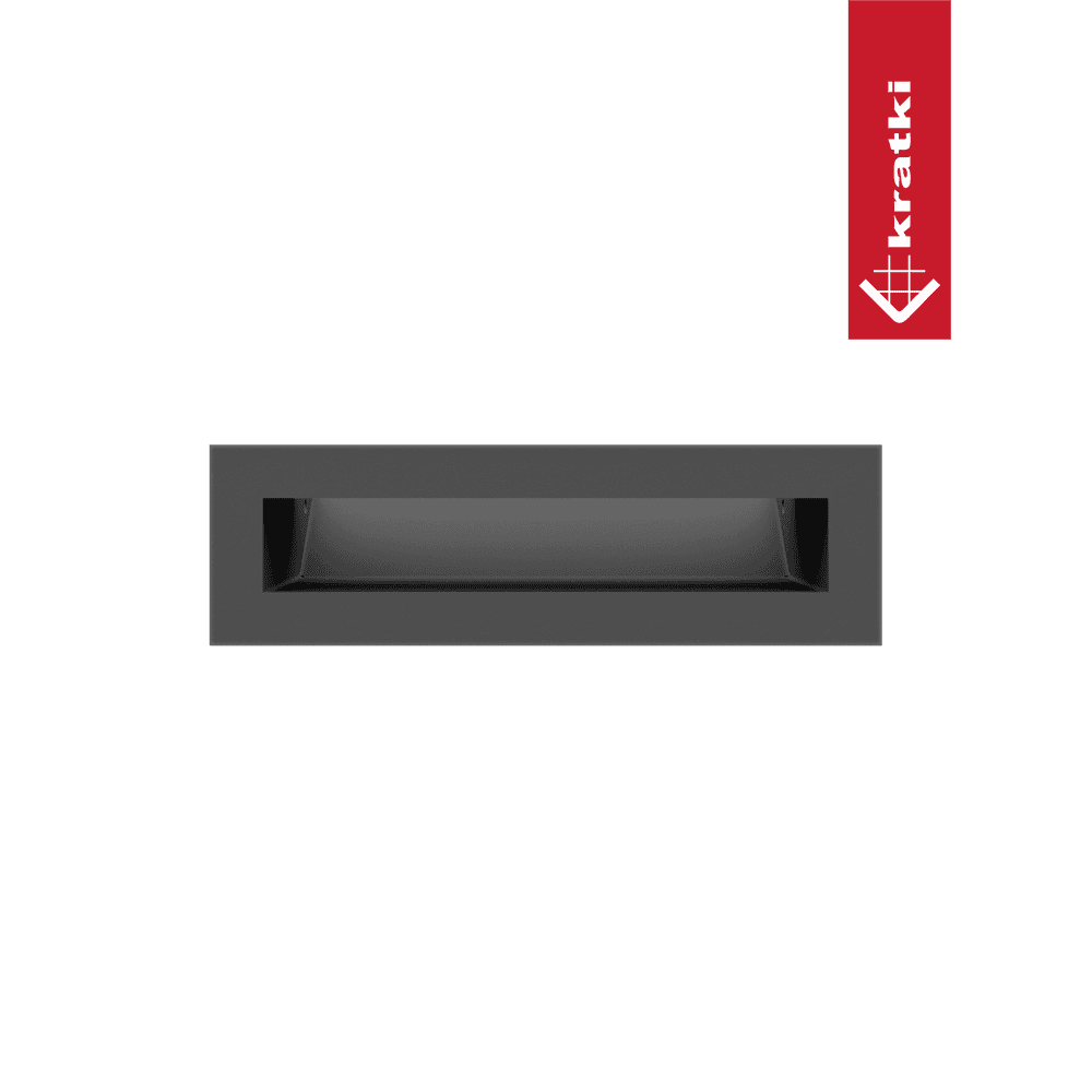 GRELHA VENTILAÇÃO PARA LAREIRA LUFT GRAFITE 6X20CM 45S - Image 4