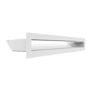 GRELHA VENTILAÇÃO PARA LAREIRA LUFT BRANCA 6X40CM 45S