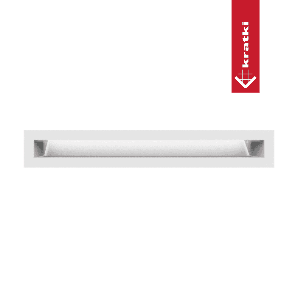 GRELHA VENTILAÇÃO PARA LAREIRA LUFT BRANCA 6X40CM 45S - Image 4