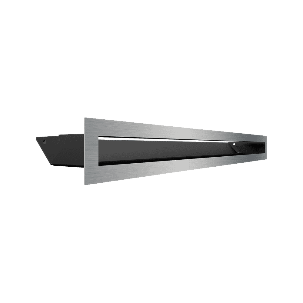 GRELHA VENTILAÇÃO PARA LAREIRA LUFT INOX 6X60CM 45S