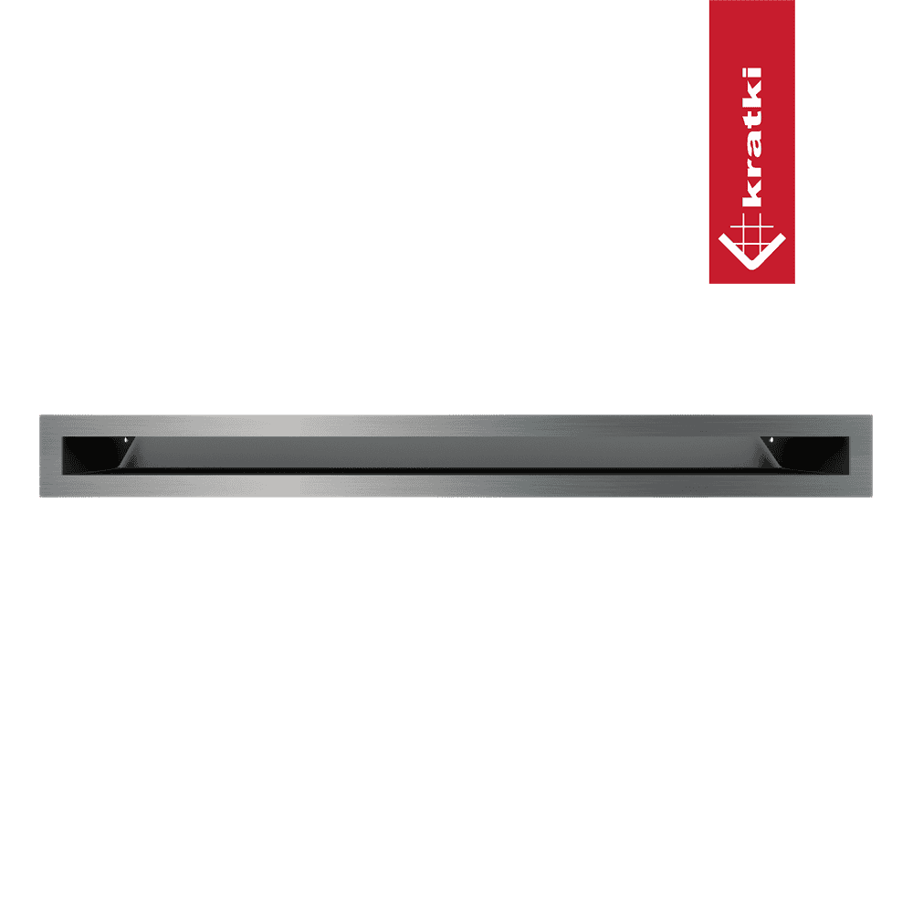 GRELHA VENTILAÇÃO PARA LAREIRA LUFT INOX 6X60CM 45S - Image 2