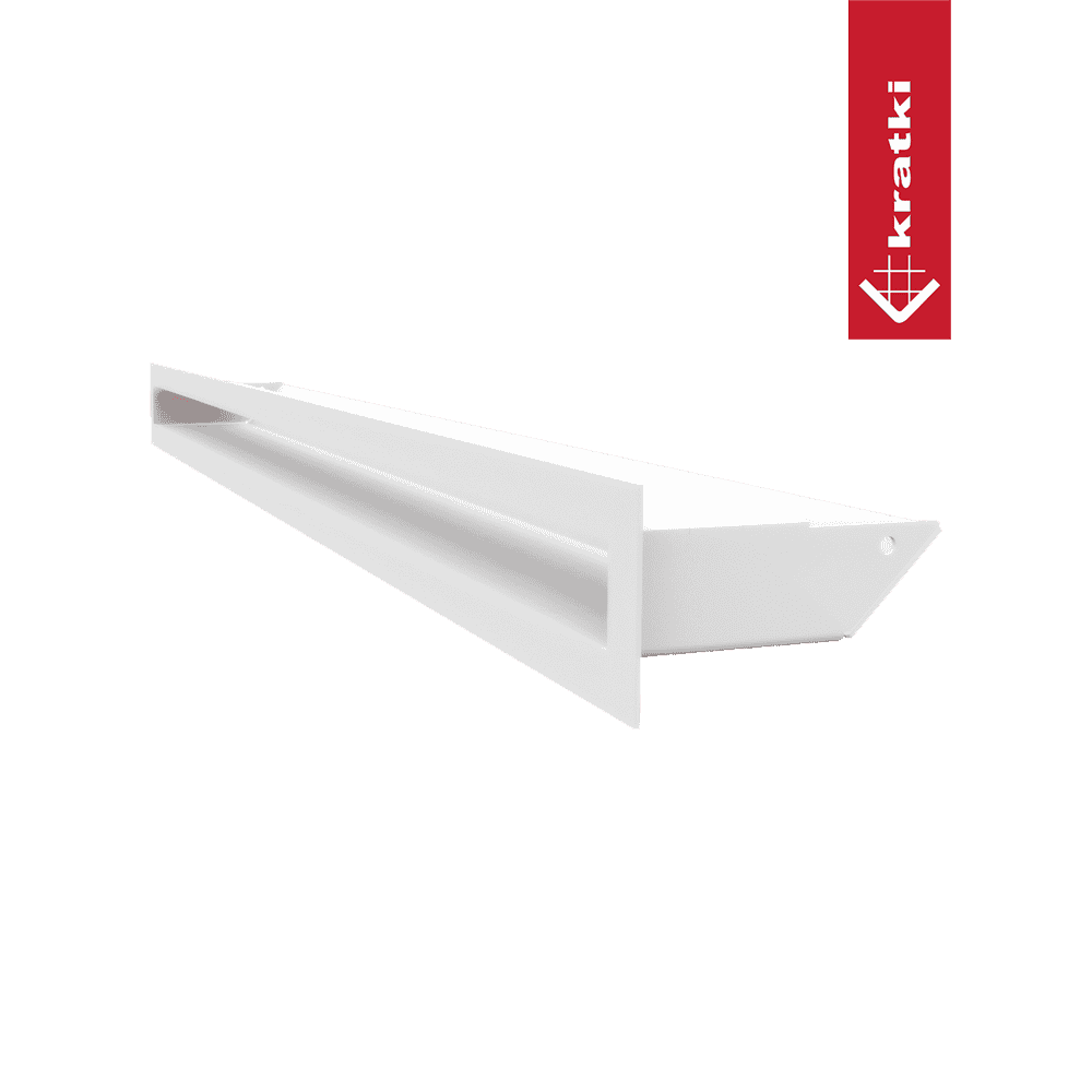 GRELHA VENTILAÇÃO PARA LAREIRA LUFT BRANCA 6X80CM 45S - Image 3