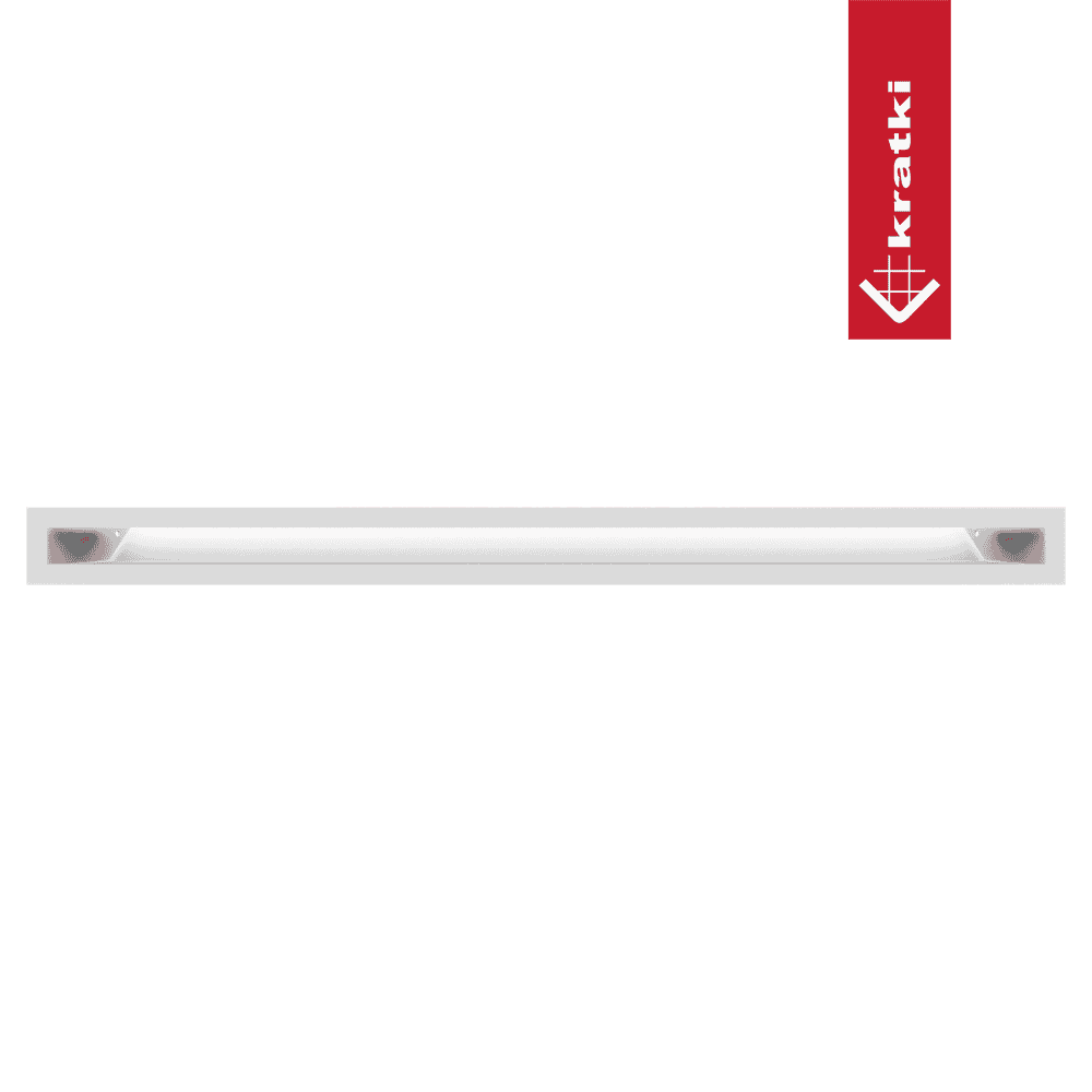 GRELHA VENTILAÇÃO PARA LAREIRA LUFT BRANCA 6X80CM 45S - Image 4