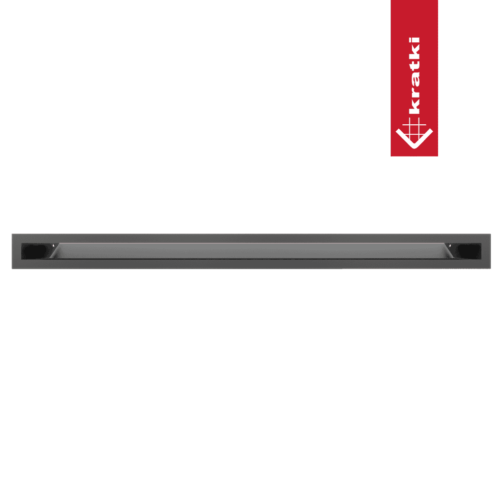 GRELHA VENTILAÇÃO PARA LAREIRA LUFT GRAFITE 6X80CM 45S - Image 3