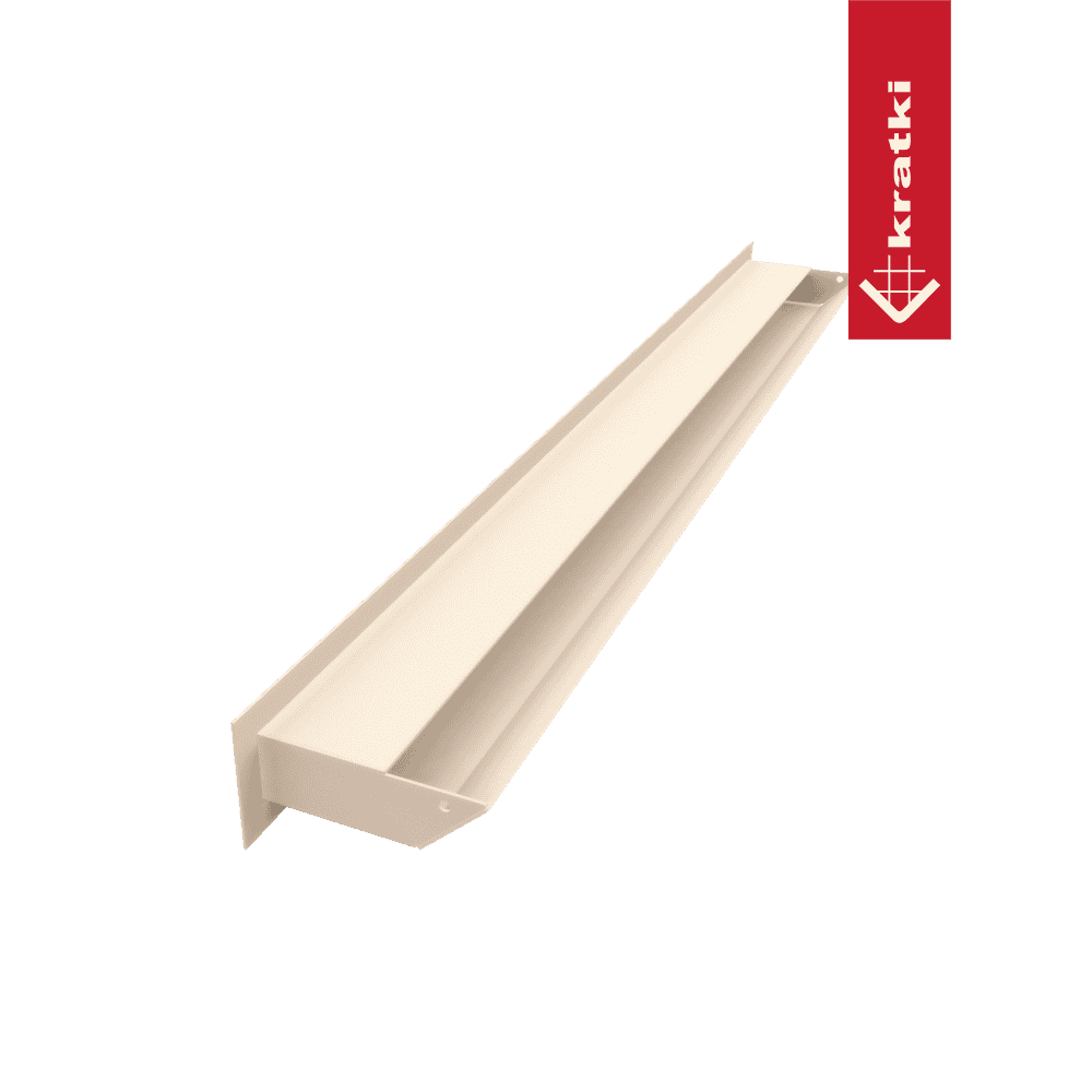 GRELHA VENTILAÇÃO PARA LAREIRA LUFT CREME 6X80CM 45S - Image 4