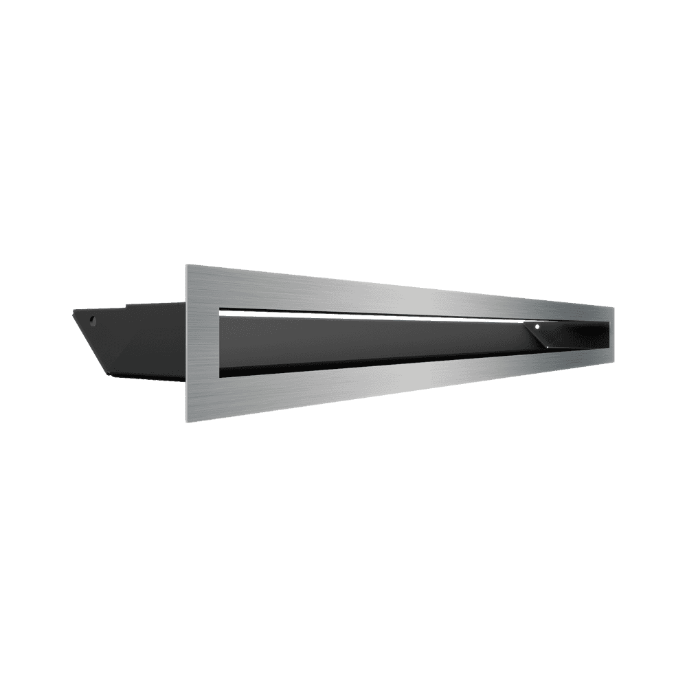 GRELHA VENTILAÇÃO PARA LAREIRA LUFT INOX 6X80CM 45S