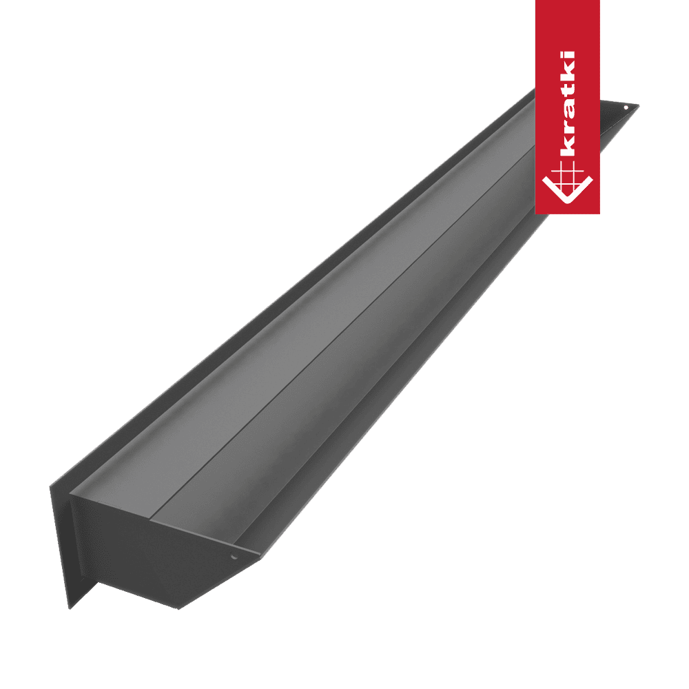 GRELHA VENTILAÇÃO PARA LAREIRA LUFT GRAFITE 9X100CM 45S - Image 4