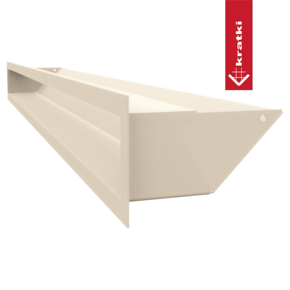 GRELHA VENTILAÇÃO PARA LAREIRA LUFT CREME 9X100CM 45S - Image 3