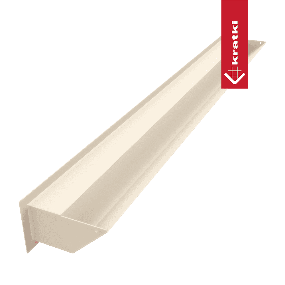 GRELHA VENTILAÇÃO PARA LAREIRA LUFT CREME 9X100CM 45S - Image 4