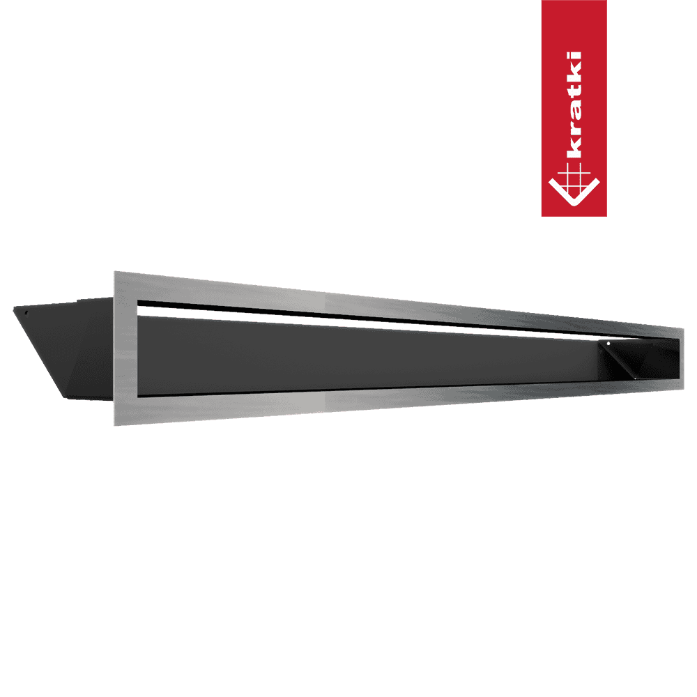 GRELHA VENTILAÇÃO PARA LAREIRA LUFT INOX 9X100CM 45S - Image 3