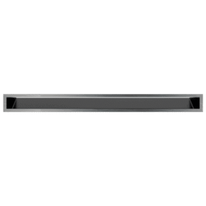 GRELHA VENTILAÇÃO PARA LAREIRA LUFT INOX 9X100CM 45S