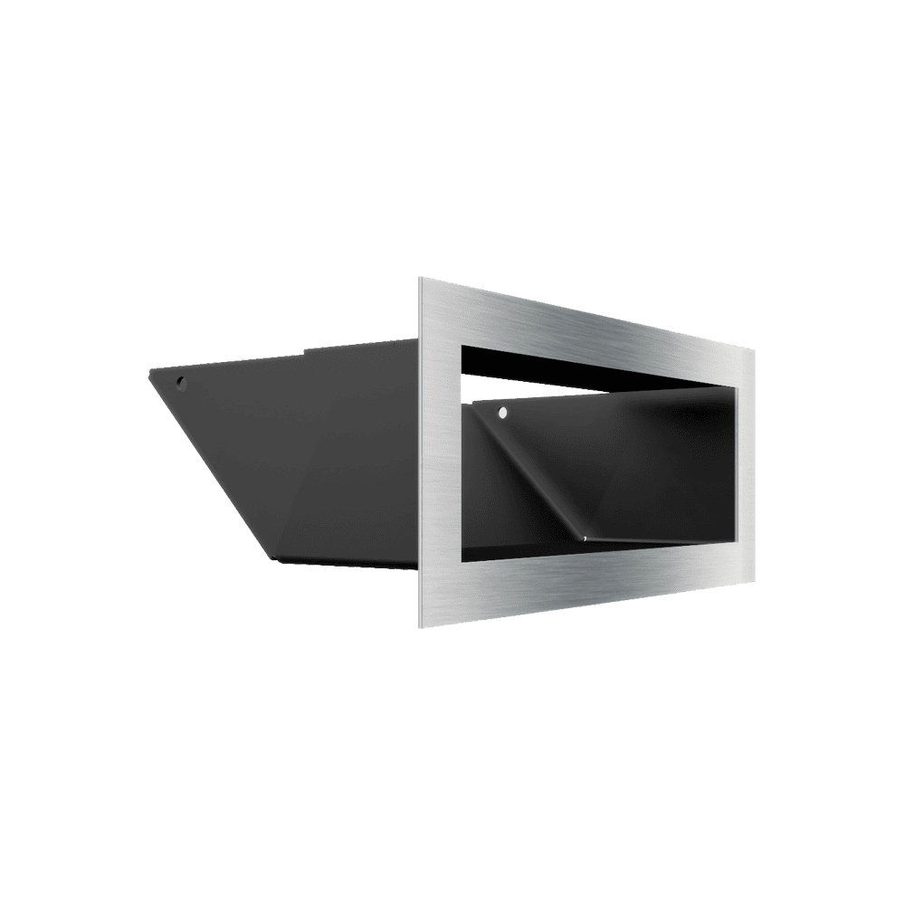 GRELHA VENTILAÇÃO PARA LAREIRA LUFT INOX 9X20CM 45S