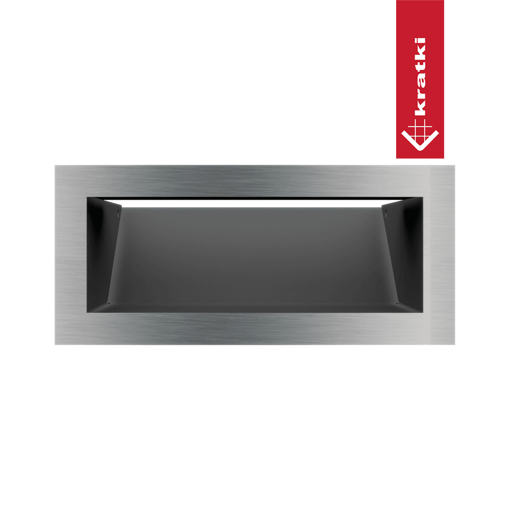 GRELHA VENTILAÇÃO PARA LAREIRA LUFT INOX 9X20CM 45S - Image 2