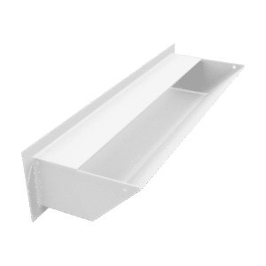 GRELHA VENTILAÇÃO PARA LAREIRA LUFT BRANCA 9X40CM 45S