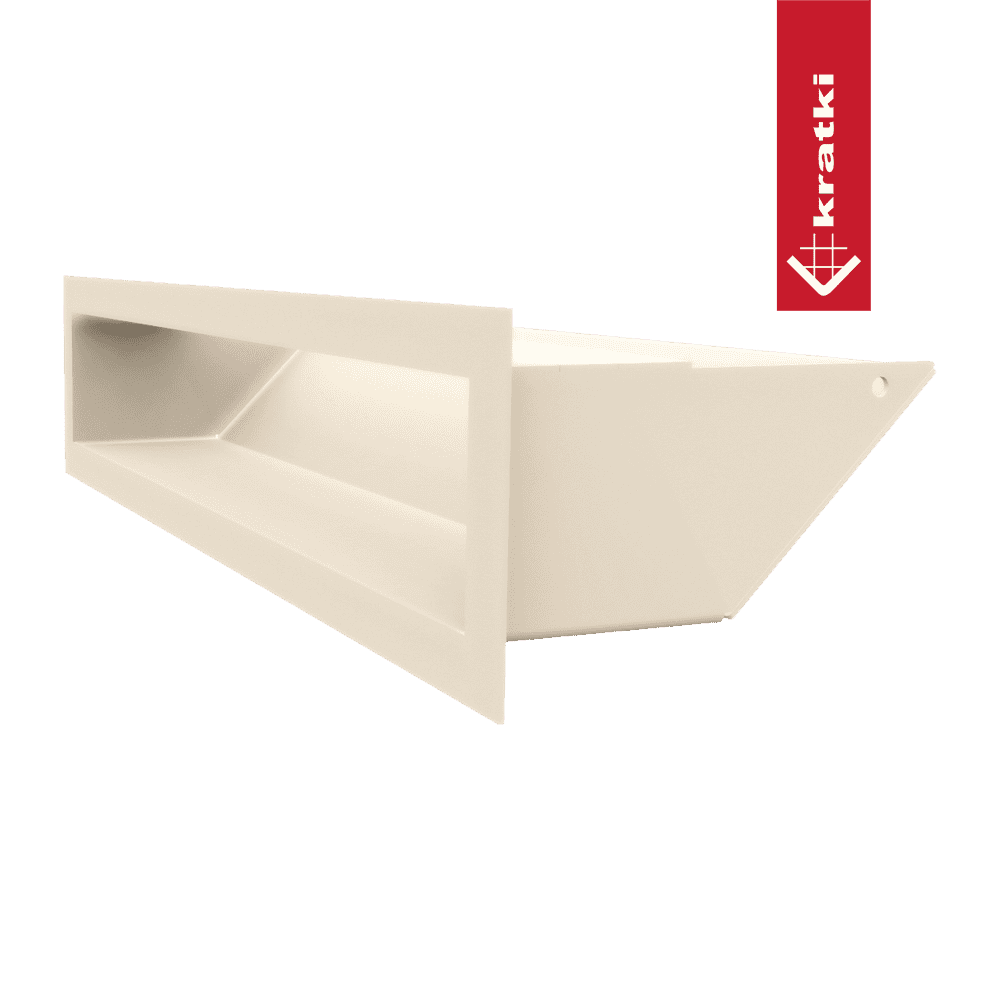 GRELHA VENTILAÇÃO PARA LAREIRA LUFT CREME 9X40CM 45S - Image 2