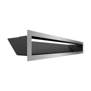 GRELHA VENTILAÇÃO PARA LAREIRA LUFT INOX 9X60CM 45S